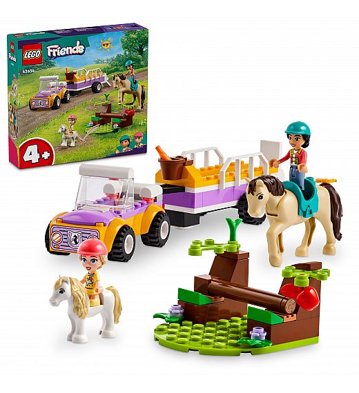 Lego kocke Friends Prikolica za konja i ponija 42634