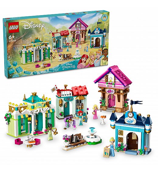 Lego kocke Disney Princess Pustolovine Disneyjevih princeza na tržnici 43246