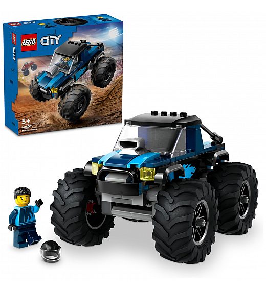 Lego kocke City Modri pošastni tovornjak 60402