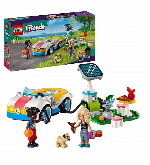 Lego kocke Friends Električni auto i punjač 42609