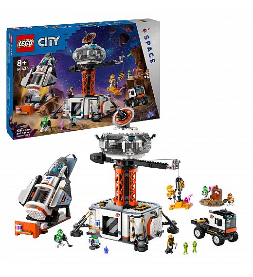 LEGO® CITY 60434 Svemirska baza i lansirna rampa