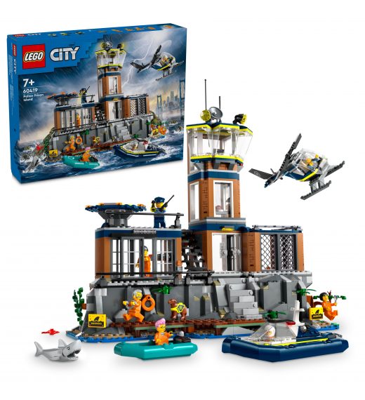 Lego kocke City Zatvor na otoku 60419