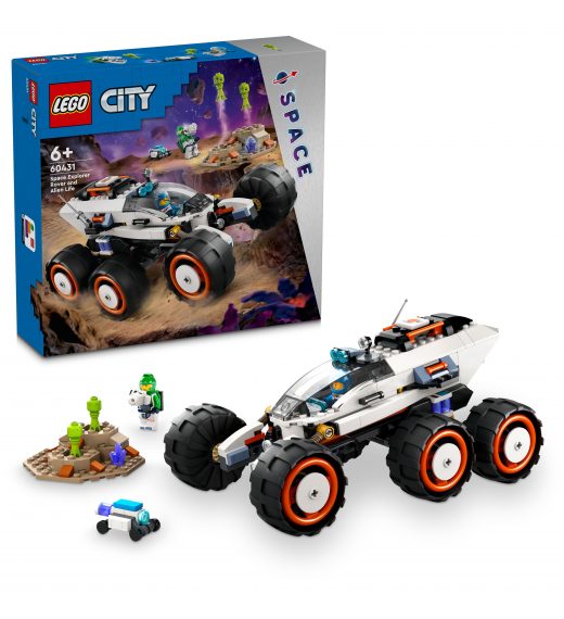 Lego kocke City Raziskovalni rover in vesoljsko življenje 60431