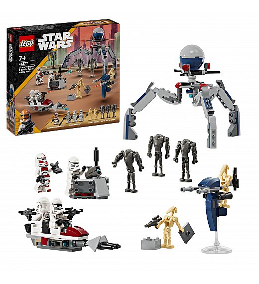 Lego kocke Star Wars Bojni komplet: klonirani vojnik i bojni droid 75372