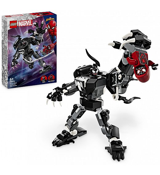 Lego kocke Super Heroes Robotski oklep Venom proti Milesu Moralesu 76276