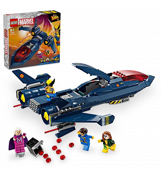 Lego kocke Super Heroes X-Men X-Jet 76281