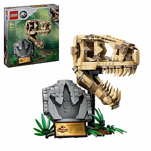 Lego kocke Jurassic World Fosili dinosaura: T. rexova lubanja 76964