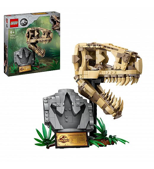 Lego kocke Jurassic World Fosili dinosaura: T. rexova lubanja 76964