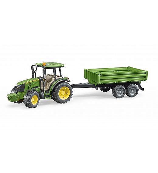 BRUDER traktor John Deere sa kiper prikolico 02108