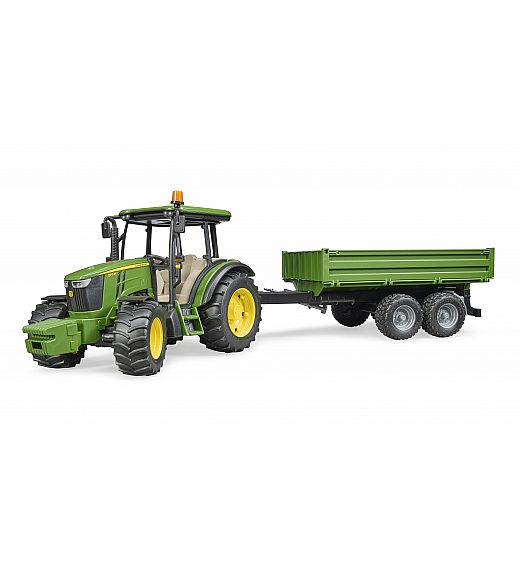 BRUDER traktor John Deere sa kiper prikolico 02108