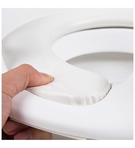 Nastavek za WC z naslonom white/gray