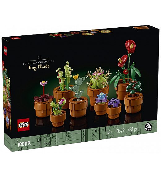 Lego kocke Icons Sitne Biljke 10329