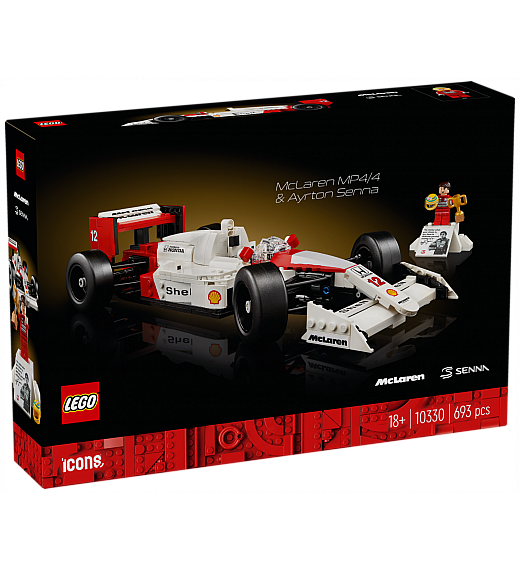 Lego kocke Icons McLaren MP4/4 in Ayrton Senna 10330