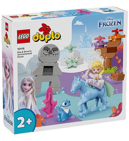 Lego kocke Duplo Elza in Bruni v Čarobnem gozdu 10418