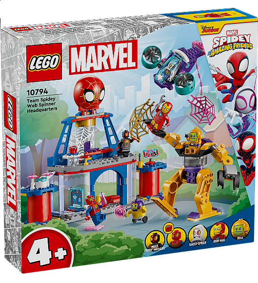 Lego kocke Spidey Paučje sjedište Tima Spidey 10794