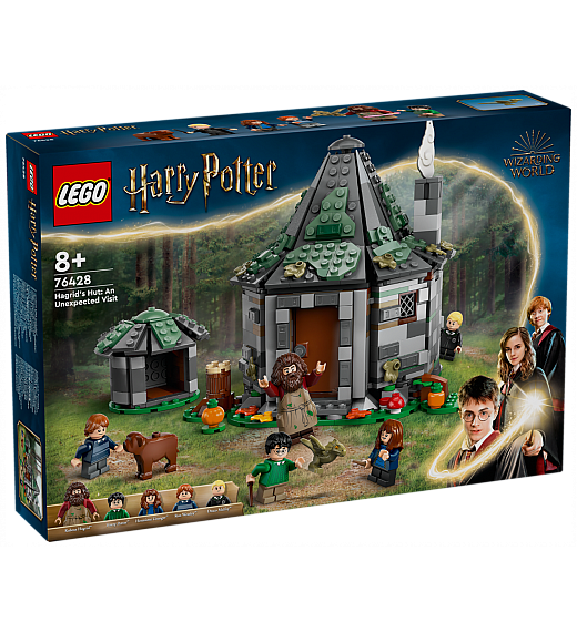 Lego kocke Harry Potter Hagridova koča: Nepričakovani obisk 76428