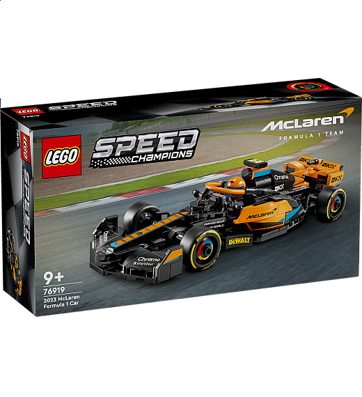 Lego kocke Speed Champions Dirkalni avtomobil 2023 McLaren Formula 1 76919