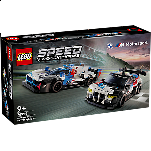 Lego kocke Speed Champions Trkaći automobili BMW M4 GT3 i BMW M Hybrid V8 76922