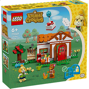 Lego kocke Animal Crossing Isabella u posjetu 77049