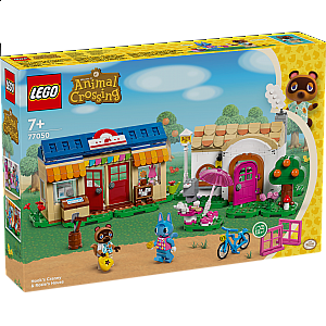 Lego kocke Animal Crossing Nook's Cranny i Rosie u kuću 77050