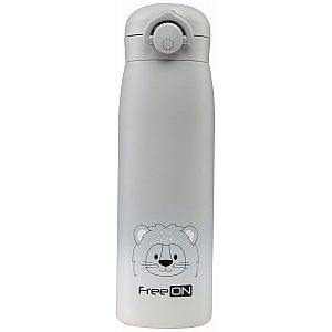 Termo steklenička 480 ml lev gray