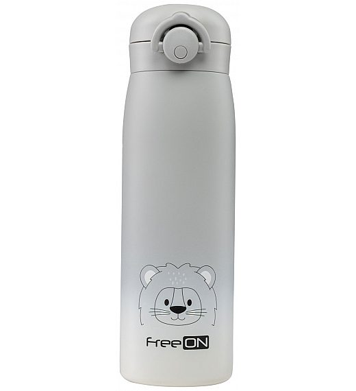 Termo steklenička 480 ml lev gray FreeON