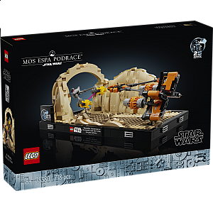 Lego kocke Star Wars Diorama Mos Espa Podrace 75380