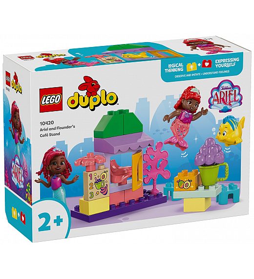 Lego kocke Duplo Arielina in Fabijanova stojnica s kavo 10420 Lego