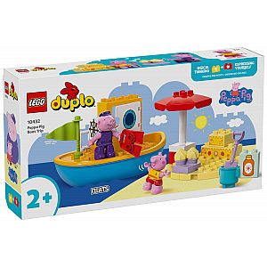 Lego kocke Duplo Pujsa Pepa in potovanje s čolnom 10432