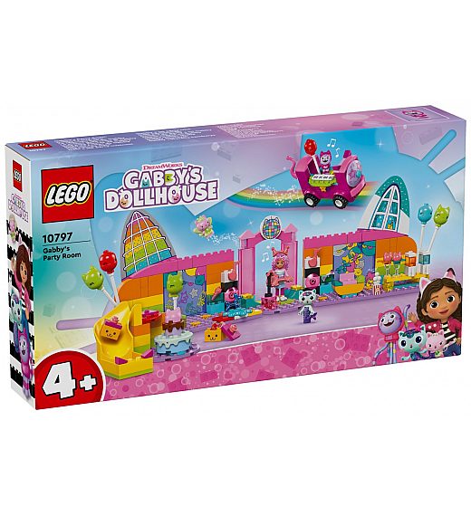 Lego Gabbys Dollhouse 10797 Gabijina soba za zabavo Lego