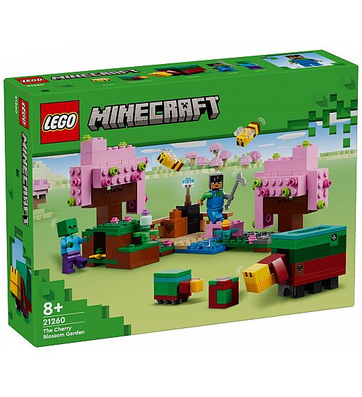 Kocke Minecraft Vrt cvetočih češenj 21260 Lego