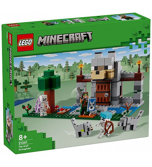 Kocke Minecraft Volčja utrdba 21261 Lego