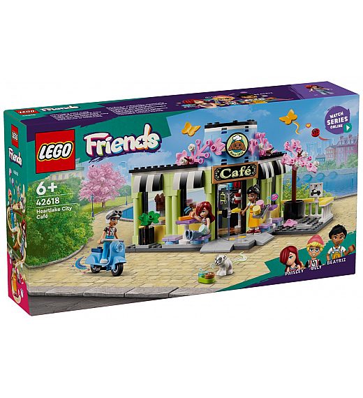 Lego kocke Friends Kavarna v Heartlake Cityju 42618 Lego