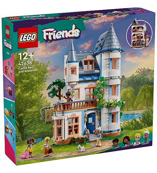 Lego kocke Friends Prenočišče z zajtrkom na gradu 42638 Lego