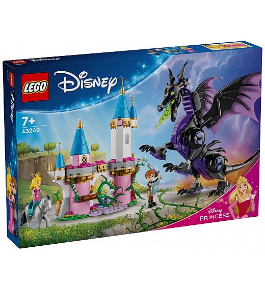 Kocke Disney Princess Zlohotnica v podobi zmajevke 43240 Lego