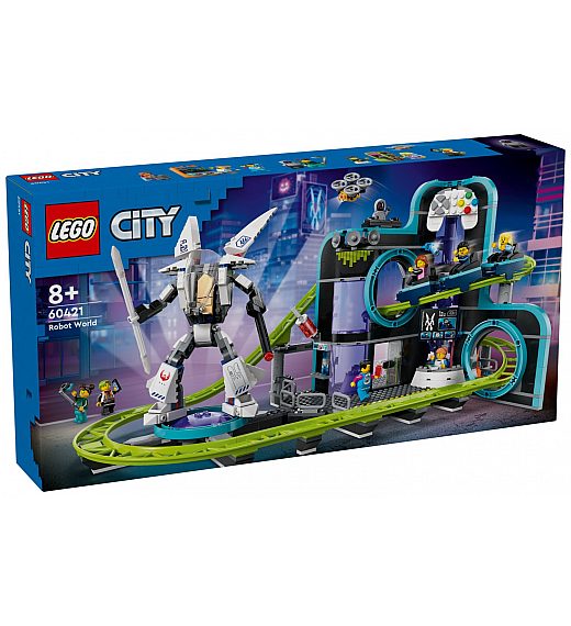 Kocke City Zabaviščni park Svet robotov 60421 Lego