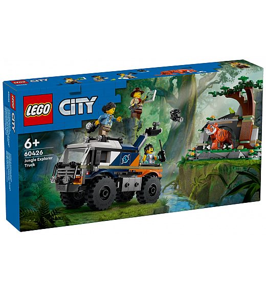 Lego kocke City Terenski tovornjak raziskovalca džungle 60426 Lego