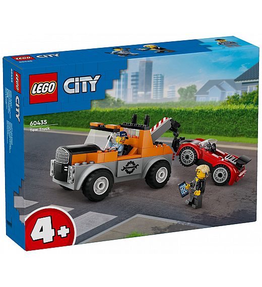 Kocke City Vlečno vozilo in popravilo športnega avta 60435 Lego