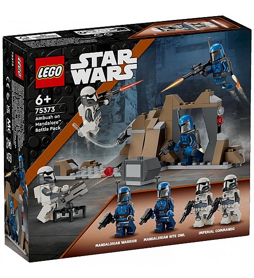 Kocke Star Wars Zaseda na Mandaloru Bojni paket 75373 Lego