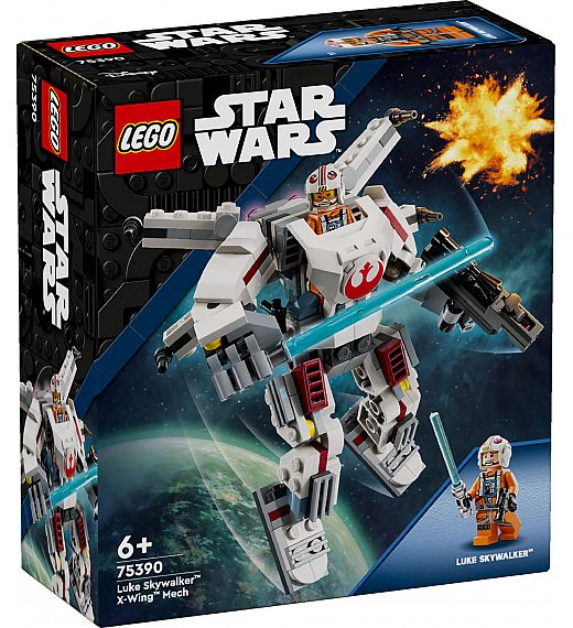 Lego kocke Star Wars™ X-Wing™ robotski oklep Luka Skywalkerja™ 75390 Lego