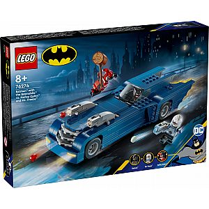 Lego kocke Super Heroes Batman i Batmobile protiv Harley Quinn i Mr. Freezea 76274