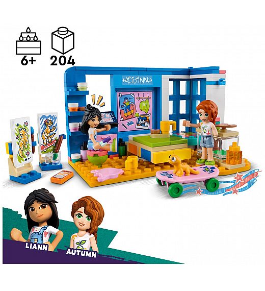 Lego kocke Friends Liannina soba 41739 Lego