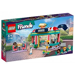 Lego kocke Friends Okrepčevalnica v središču Heartlaka 41728