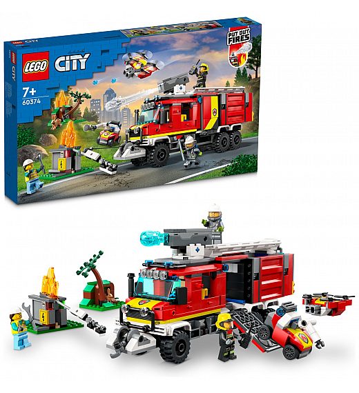 Lego® City 60374 Tovornjak gasilskega poveljstva Lego