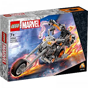 Lego kocke Super Heroes Ghost Riderova mehanika i motocikl 76245