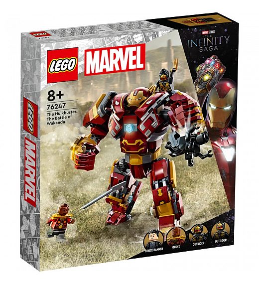 Lego kocke Super Heroes Hulkbuster: Bitka za Wakando 76247 Lego