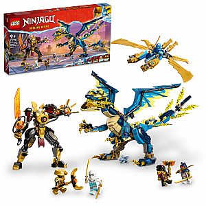 Kocke Ninjago Elementarni zmaj protiv caričina robota 71796