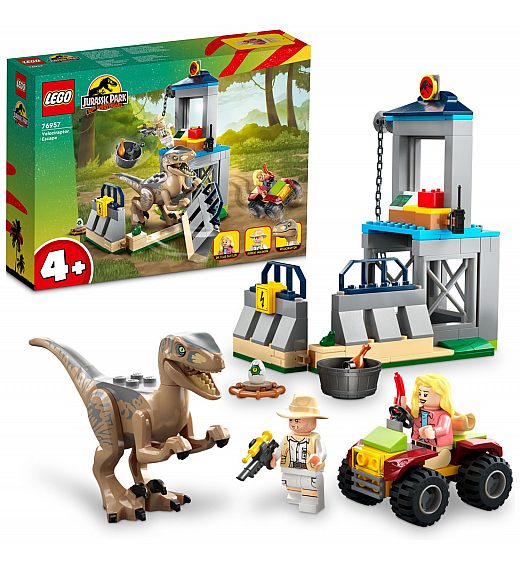 Kocke Jurassic World Jurski park: Pobeg velociraptorja 76957 Lego