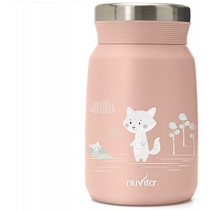 Nuvita termo posoda 4472 500ml rose