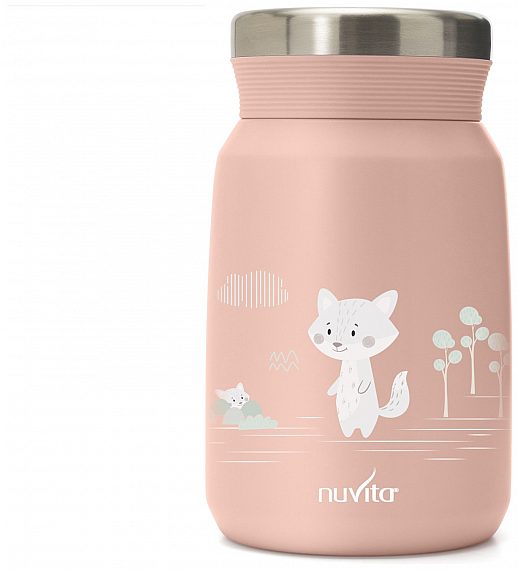 Nuvita termo posoda 4472 500ml rose Nuvita